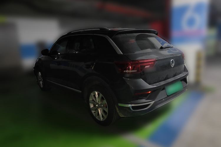 Used Volkswagen T-ROC 2019 230TSI DSG Two-Wheel-Drive Advanced Version China VI Standard Rear Left 45 Deg
