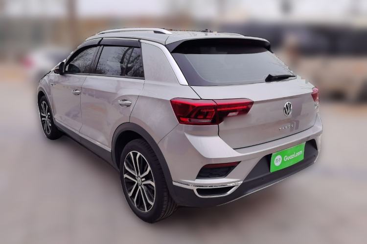 Used Volkswagen T-ROC 2019 280TSI DSG Two-Wheel Drive Comfort Version China VI Standard Rear Left 45 Deg