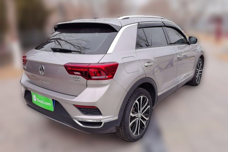 Used Volkswagen T-ROC 2019 280TSI DSG Two-Wheel Drive Comfort Version China VI Standard Rear Right 45 Deg