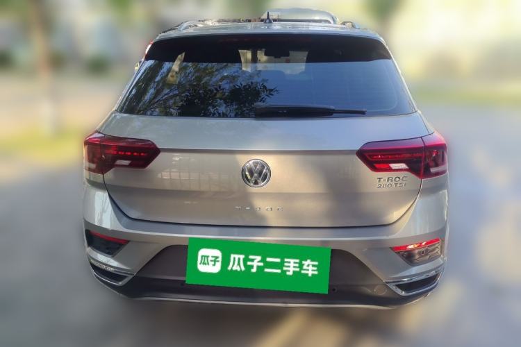 Used Volkswagen T-ROC 2019 280TSI DSG Two-Wheel Drive Comfort Version China VI Standard Rear