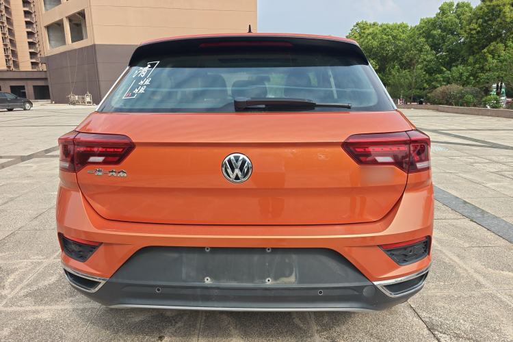 Used Volkswagen T-ROC 2019 280TSI DSG Two-Wheel Drive Comfort Version China VI Standard Rear
