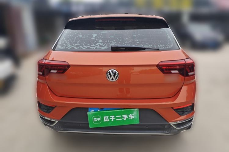 Used Volkswagen T-ROC 2019 230TSI DSG Two-Wheel-Drive Advanced Version China VI Standard Rear
