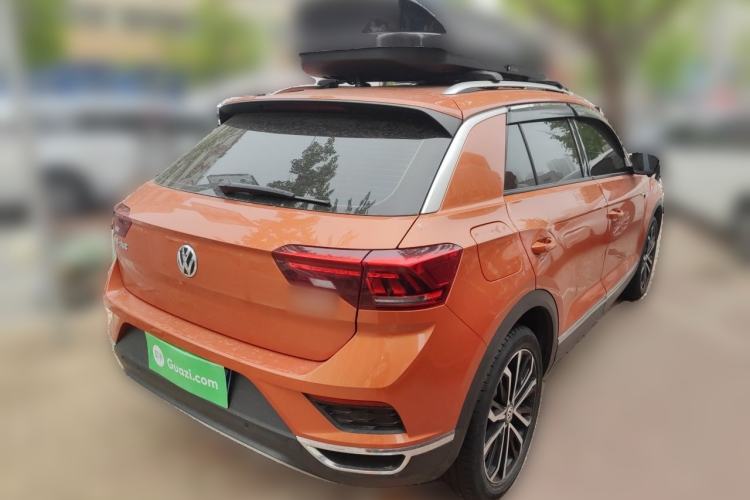 Used Volkswagen T-ROC 2019 280TSI DSG Two-Wheel Drive Comfort Version China V Emission Standard Rear Right 45 Deg
