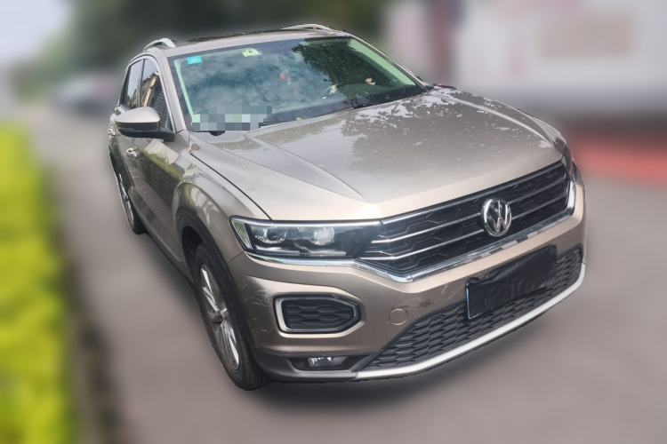 Used Volkswagen T-ROC 2019 230TSI DSG Two-Wheel-Drive Advanced Version China VI Standard Front Right 45 Deg