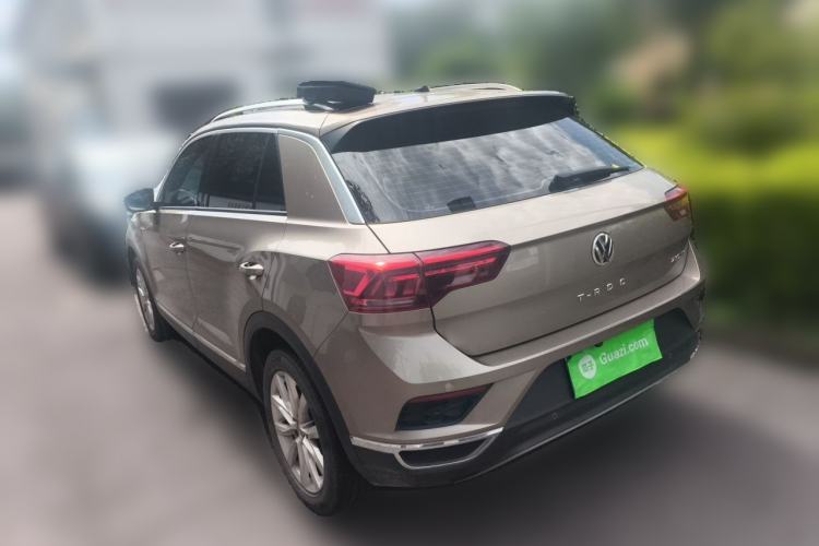Used Volkswagen T-ROC 2019 230TSI DSG Two-Wheel-Drive Advanced Version China VI Standard Rear Left 45 Deg