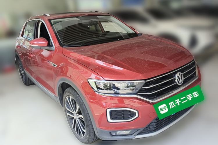 Used Volkswagen T-ROC 2019 280TSI DSG Two-Wheel Drive Comfort Version China VI Standard Front Right 45 Deg
