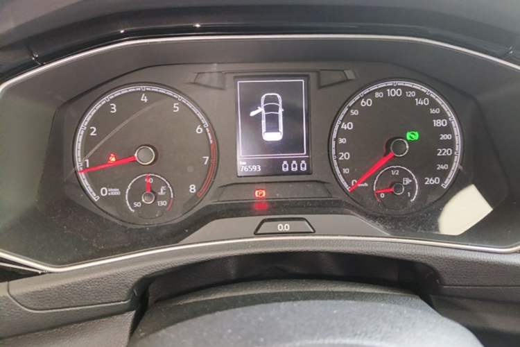 Used Volkswagen T-ROC 2019 280TSI DSG Two-Wheel Drive Comfort Version China VI Standard Instrument Cluster