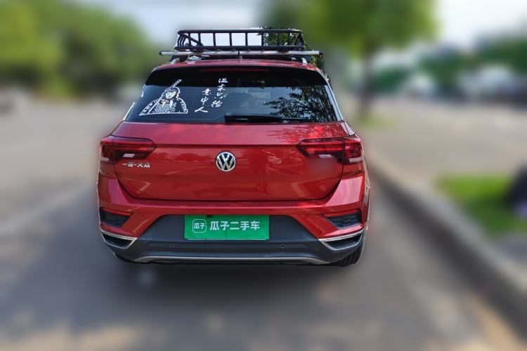 Used Volkswagen T-ROC 2019 230TSI DSG Two-Wheel-Drive Advanced Version China VI Standard Rear