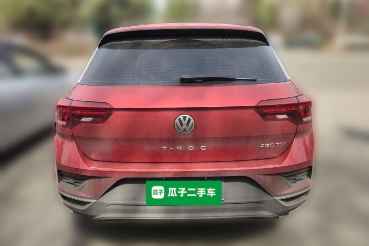 Used Volkswagen T-ROC 2019 230TSI DSG Two-Wheel-Drive Advanced Version China VI Standard Rear