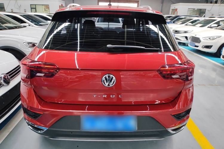 Used Volkswagen T-ROC 2019 230TSI DSG Two-Wheel-Drive Advanced Version China VI Standard Rear