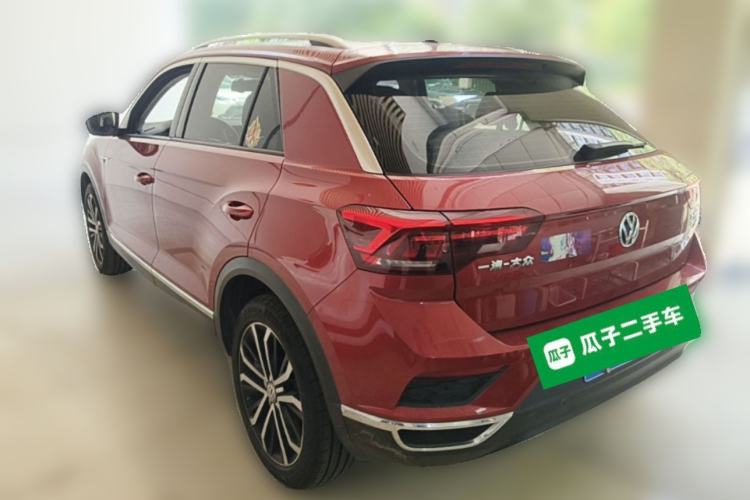 Used Volkswagen T-ROC 2019 280TSI DSG Two-Wheel Drive Comfort Version China VI Standard Rear Left 45 Deg