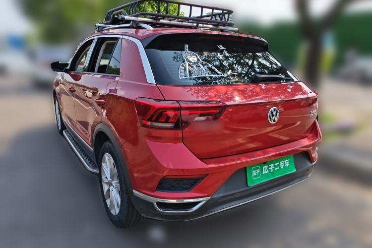Used Volkswagen T-ROC 2019 230TSI DSG Two-Wheel-Drive Advanced Version China VI Standard Rear Left 45 Deg