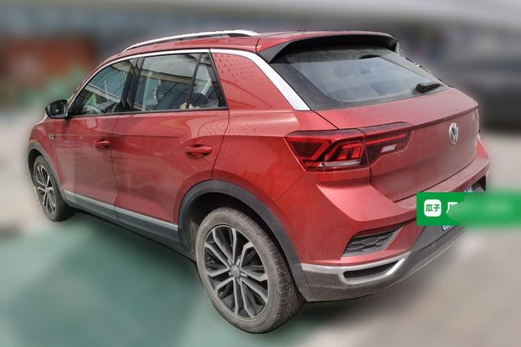 Used Volkswagen T-ROC 2019 280TSI DSG Two-Wheel Drive Comfort Version China VI Standard Rear Left 45 Deg