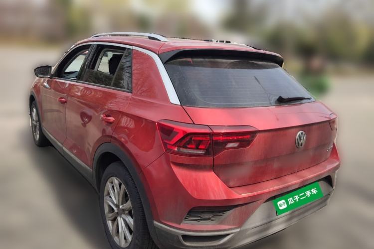 Used Volkswagen T-ROC 2019 230TSI DSG Two-Wheel-Drive Advanced Version China VI Standard Rear Left 45 Deg
