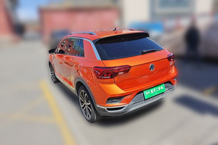Used Volkswagen T-ROC 2019 280TSI DSG Two-Wheel Drive Comfort Version China VI Standard Rear Left 45 Deg