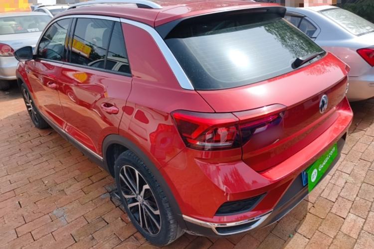 Used Volkswagen T-ROC 2019 280TSI DSG Two-Wheel Drive Comfort Version China VI Standard Rear Left 45 Deg