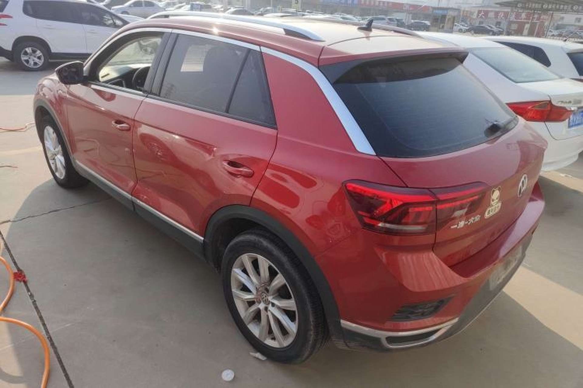 Used Volkswagen T-ROC 2019 230TSI DSG Two-Wheel-Drive Advanced Version China VI Standard Rear Left 45 Deg