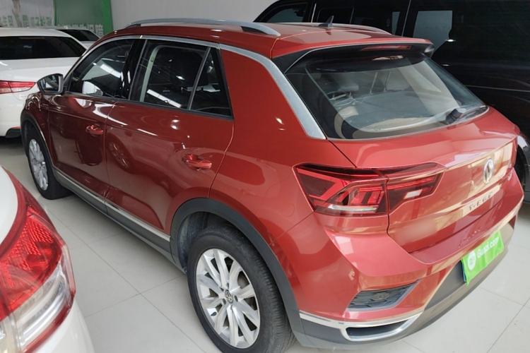 Used Volkswagen T-ROC 2019 230TSI DSG Two-Wheel-Drive Advanced Version China VI Standard Rear Left 45 Deg