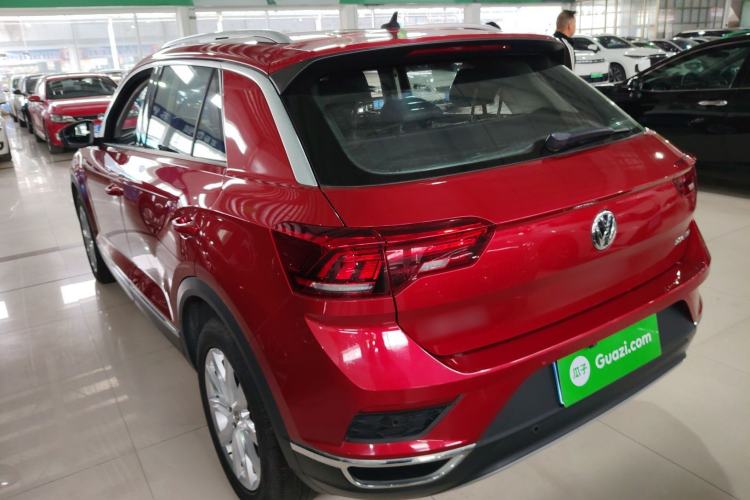 Used Volkswagen T-ROC 2019 230TSI DSG Two-Wheel-Drive Advanced Version China VI Standard Rear Left 45 Deg
