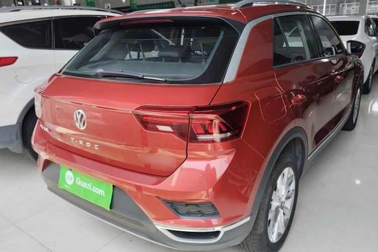 Used Volkswagen T-ROC 2019 230TSI DSG Two-Wheel-Drive Advanced Version China VI Standard Rear