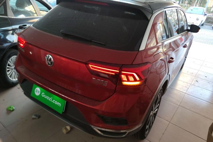 Used Volkswagen T-ROC 2019 280TSI DSG Two-Wheel Drive Comfort Version China VI Standard Rear Right 45 Deg