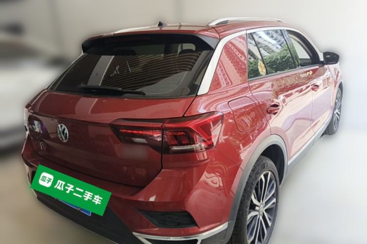 Used Volkswagen T-ROC 2019 280TSI DSG Two-Wheel Drive Comfort Version China VI Standard Rear Right 45 Deg