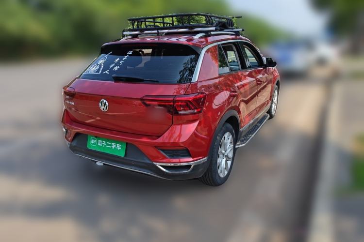 Used Volkswagen T-ROC 2019 230TSI DSG Two-Wheel-Drive Advanced Version China VI Standard Rear Right 45 Deg
