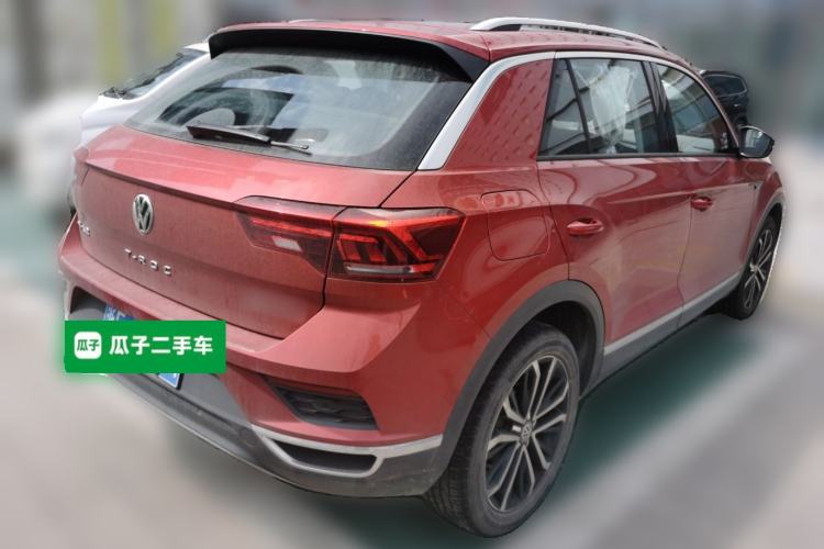 Used Volkswagen T-ROC 2019 280TSI DSG Two-Wheel Drive Comfort Version China VI Standard Rear Right 45 Deg