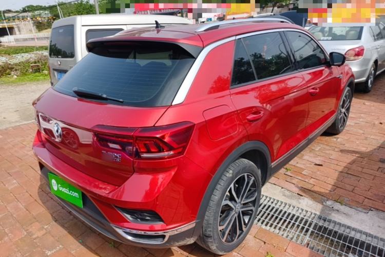 Used Volkswagen T-ROC 2019 280TSI DSG Two-Wheel Drive Comfort Version China VI Standard Rear Right 45 Deg