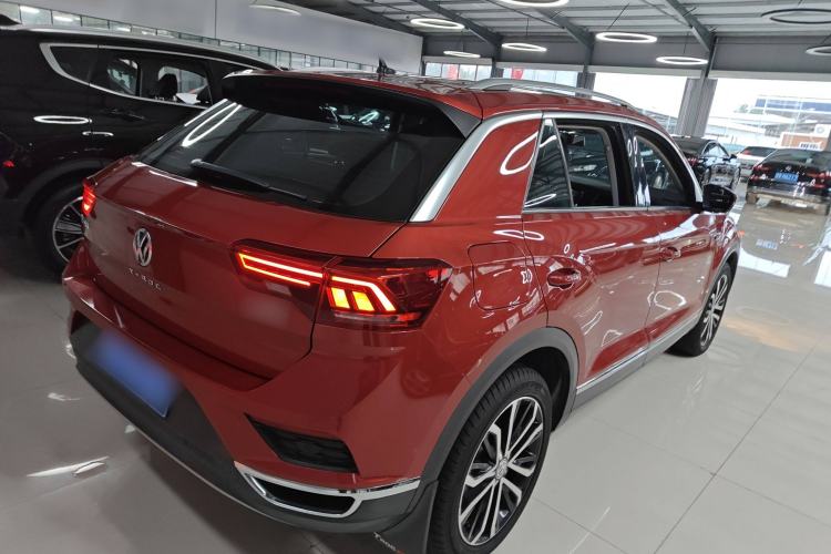 Used Volkswagen T-ROC 2019 280TSI DSG Two-Wheel Drive Comfort Version China VI Standard Rear Right 45 Deg