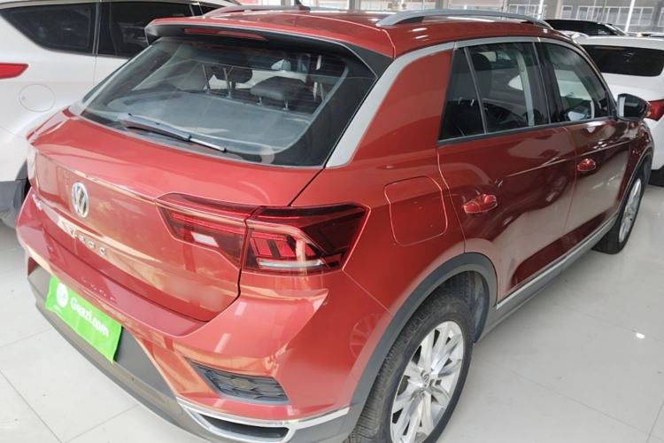 Used Volkswagen T-ROC 2019 230TSI DSG Two-Wheel-Drive Advanced Version China VI Standard Rear Right 45 Deg