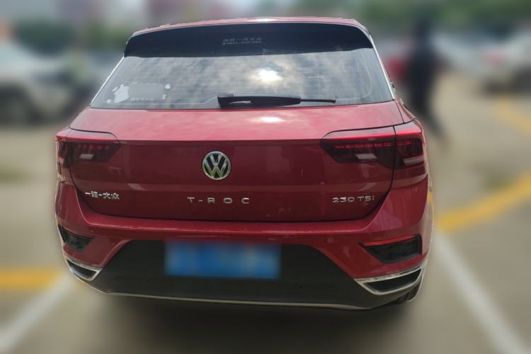 Used Volkswagen T-ROC 2019 230TSI DSG Two-Wheel-Drive Advanced Version China VI Standard Rear