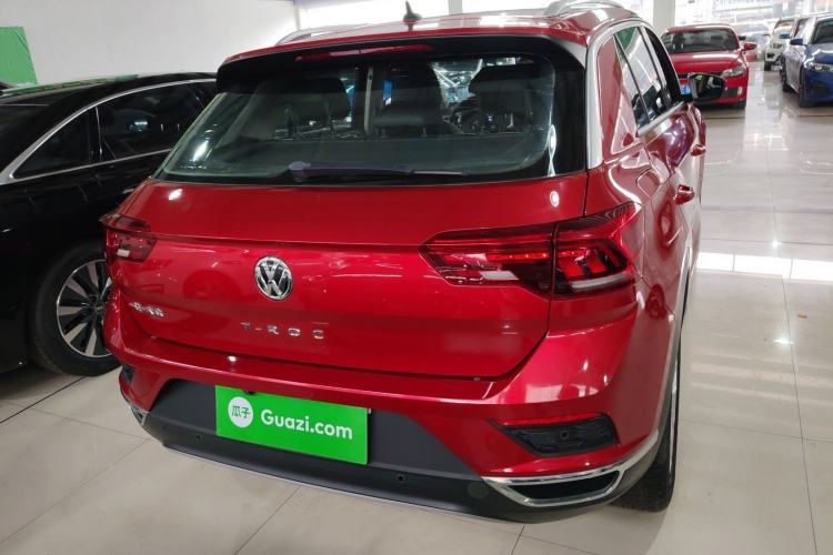 Used Volkswagen T-ROC 2019 230TSI DSG Two-Wheel-Drive Advanced Version China VI Standard Rear