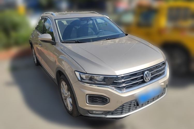 Used Volkswagen T-ROC 2019 280TSI DSG Two-Wheel Drive Comfort Version China VI Standard Front Right 45 Deg