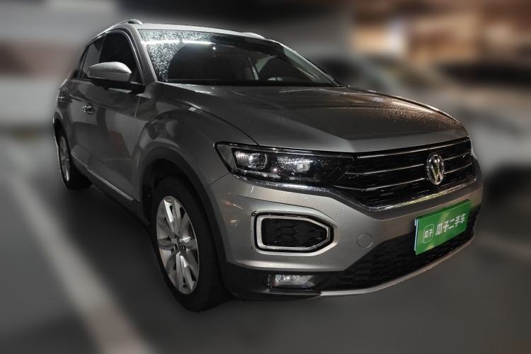 Used Volkswagen T-ROC 2019 230TSI DSG Two-Wheel-Drive Advanced Version China VI Standard Front Right 45 Deg