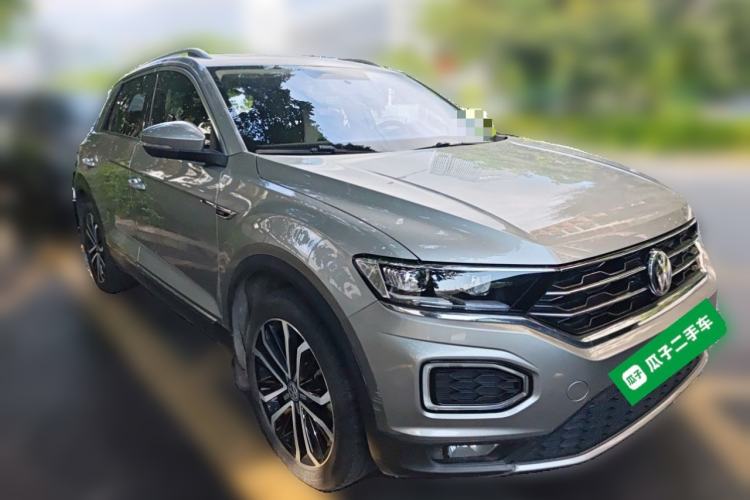 Used Volkswagen T-ROC 2019 280TSI DSG Two-Wheel Drive Comfort Version China VI Standard Front Right 45 Deg