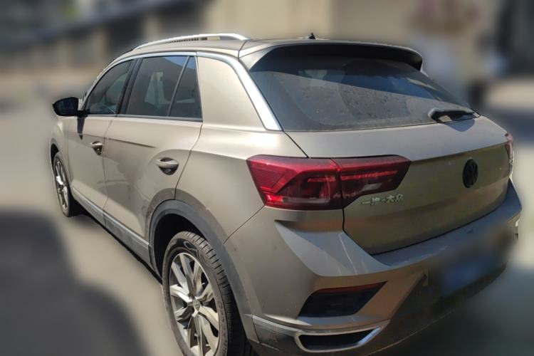 Used Volkswagen T-ROC 2019 280TSI DSG Two-Wheel Drive Comfort Version China VI Standard Rear Left 45 Deg