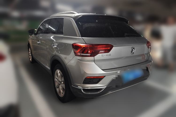 Used Volkswagen T-ROC 2019 230TSI DSG Two-Wheel-Drive Advanced Version China VI Standard Rear Left 45 Deg