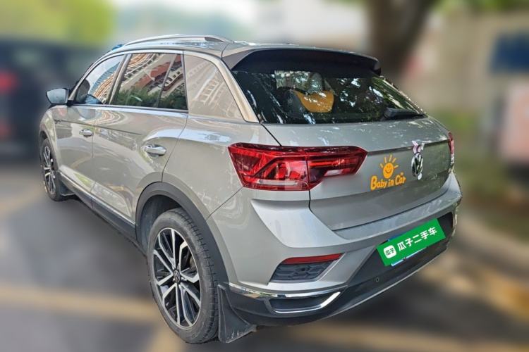 Used Volkswagen T-ROC 2019 280TSI DSG Two-Wheel Drive Comfort Version China VI Standard Rear Left 45 Deg