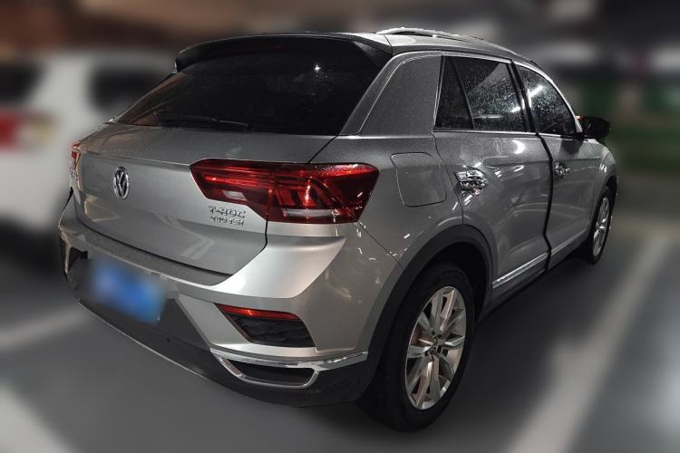 Used Volkswagen T-ROC 2019 230TSI DSG Two-Wheel-Drive Advanced Version China VI Standard Rear Right 45 Deg