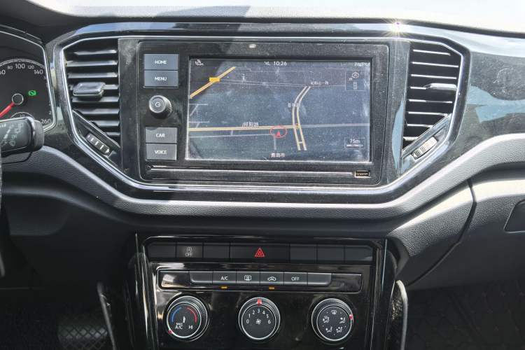 Used Volkswagen T-ROC 2019 280TSI DSG Two-Wheel Drive Comfort Version China VI Standard Audio And AC Panel