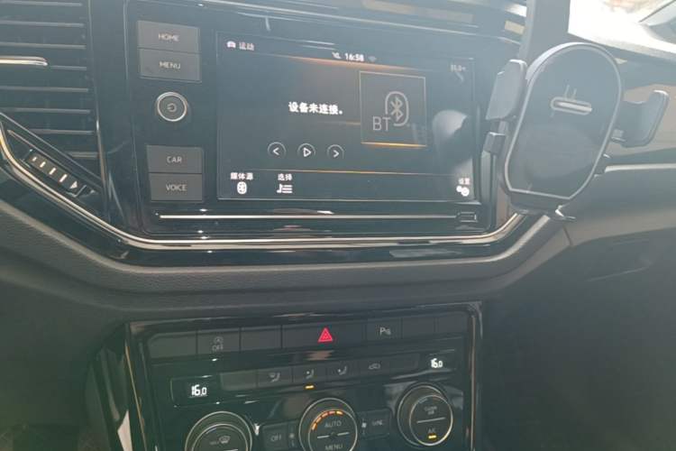Used Volkswagen T-ROC 2019 280TSI DSG Four-Wheel Drive Luxury Version China V Standard Audio And AC Panel