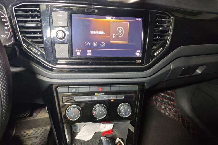 Used Volkswagen T-ROC 2019 280TSI DSG Two-Wheel Drive Comfort Version China VI Standard Audio And AC Panel