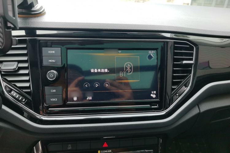 Used Volkswagen T-ROC 2019 280TSI DSG Two-Wheel Drive Comfort Version China VI Standard Audio And AC Panel