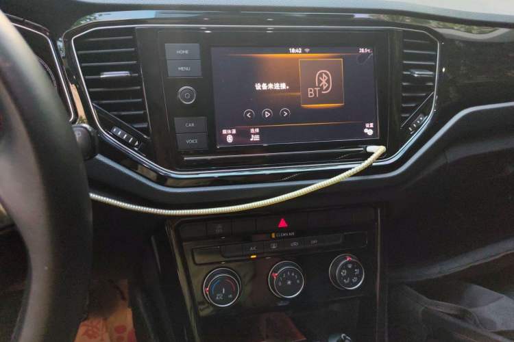 Used Volkswagen T-ROC 2019 280TSI DSG Two-Wheel Drive Comfort Version China VI Standard Audio And AC Panel