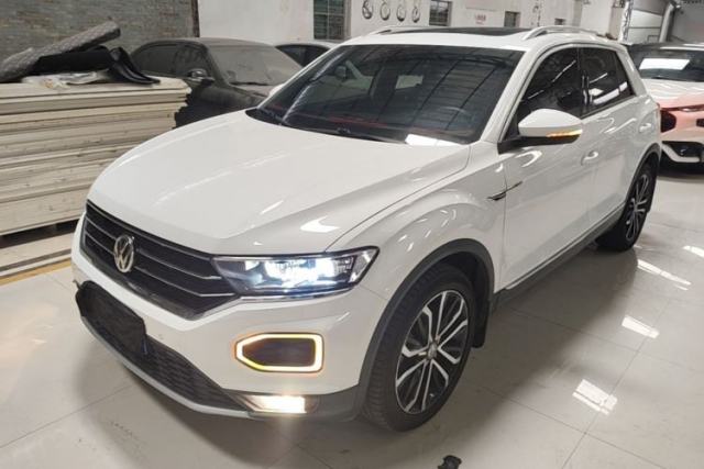 Used Volkswagen T-ROC 2019 280TSI DSG Two-Wheel-Drive Luxury Version China V Emission Standard