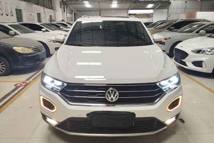 Used Volkswagen T-ROC 2019 280TSI DSG Two-Wheel-Drive Luxury Version China V Emission Standard Front
