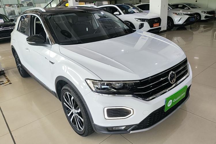 Used Volkswagen T-ROC 2019 280TSI DSG Two-Wheel Drive Comfort Version China VI Standard Front Right 45 Deg