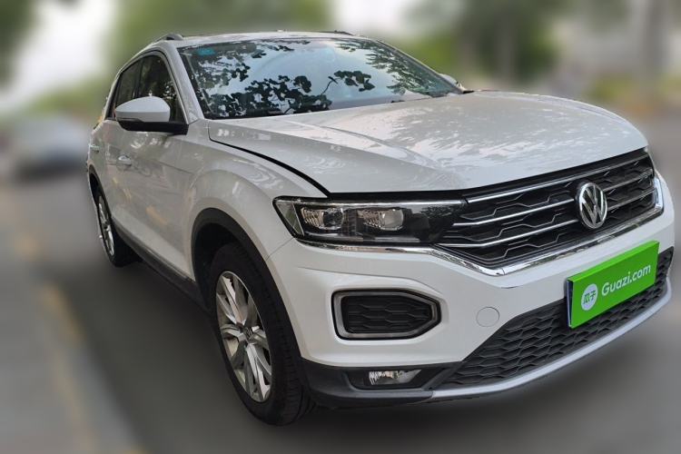 Used Volkswagen T-ROC 2019 230TSI DSG Two-Wheel-Drive Advanced Version China VI Standard Front Right 45 Deg