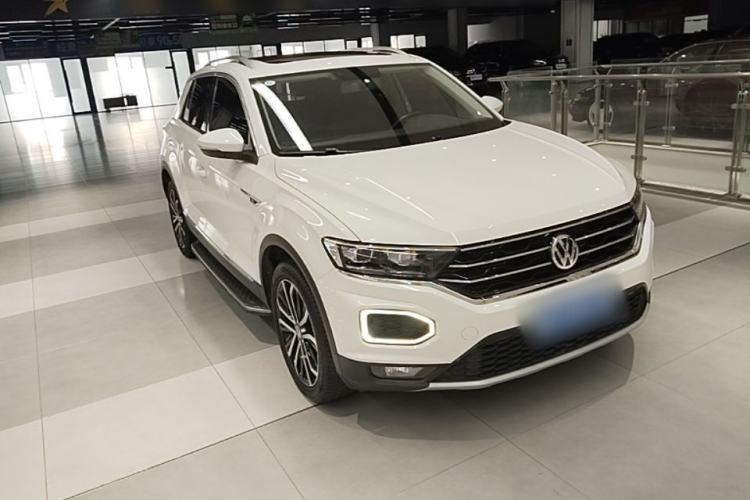 Used Volkswagen T-ROC 2019 280TSI DSG Two-Wheel Drive Comfort Version China VI Standard Front Right 45 Deg